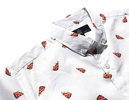 Image of Molokai Surf Button Down Slim Fit Hawaiian Short Sleeve Shirts