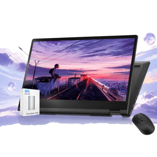 Image of Lenovo Chromebook Touchscreen Laptop 2-in-1 Tablet-14inch WUXGA