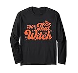 Photo Gallery 100% that witch hocus pocus cappello da strega halloween donne ragazze maglia a manica Photo Gallery 100% that witch hocus pocus cappello da strega halloween donne ragazze maglia a manica