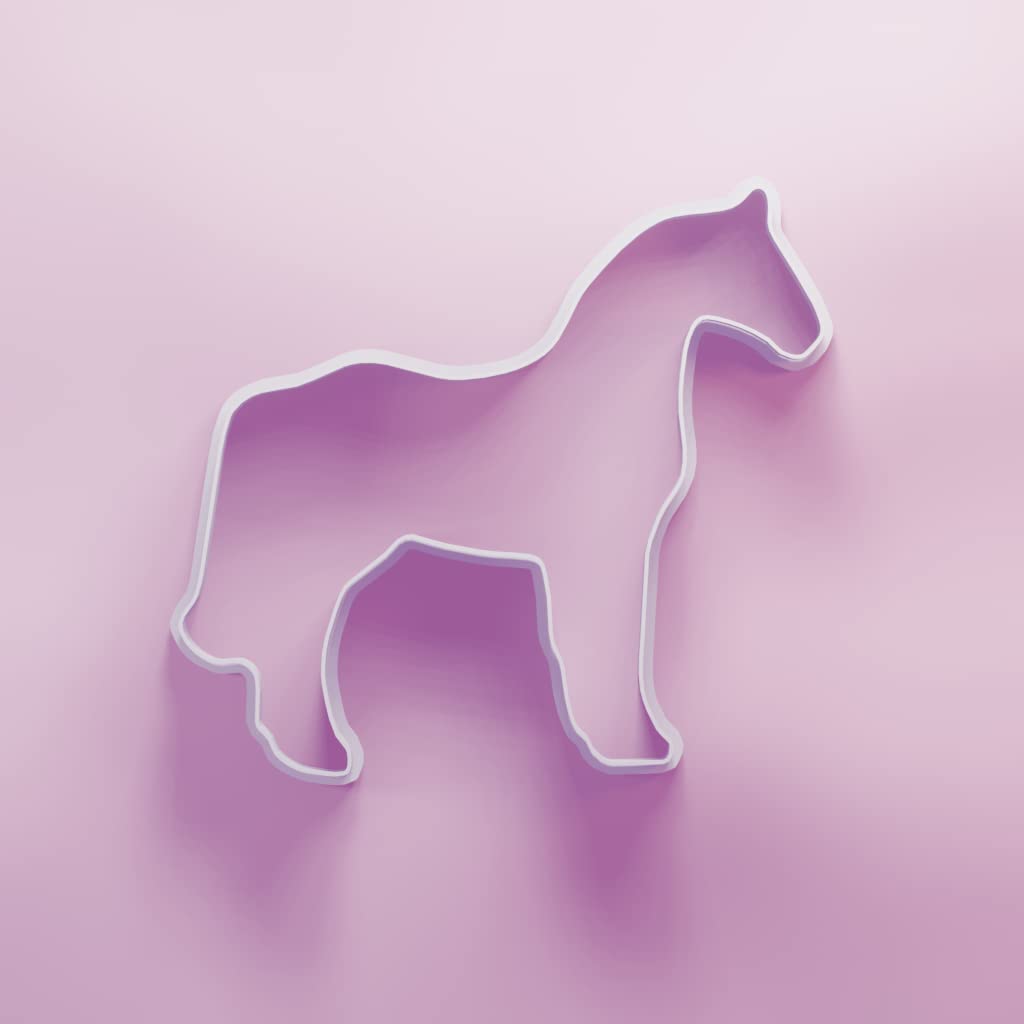 Cutting About Horse Cookie Cutter - 3 Sizes, White, 10cm - Image 3