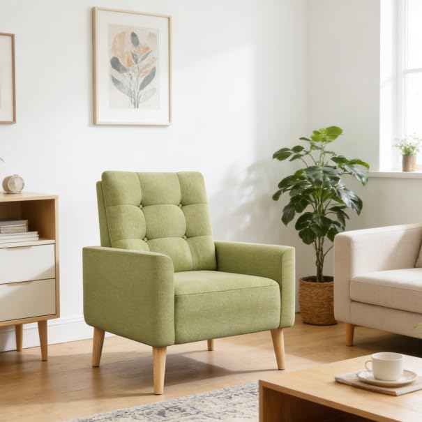 [Dimensioni confortevoli] - La dimensione della poltrona è di 72 x 72 x 81 cm e la dimensione complessiva è aumentata. Questo cuscino si adatta perfettamente alla tua coscia. Il peso massimo della poltrona non supera i 120 kg.