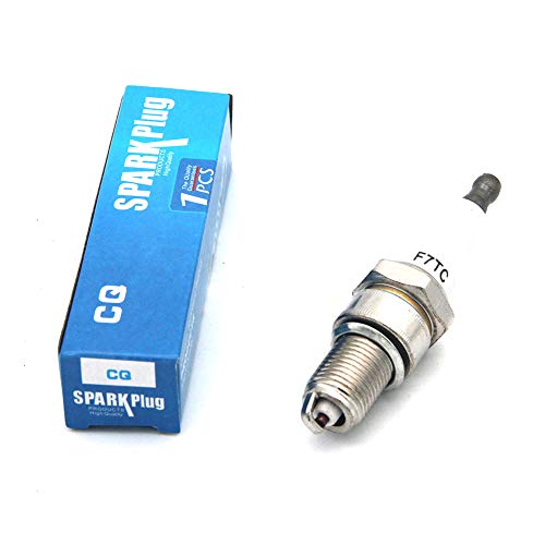 5PK Spark Plug F7TC Replace Spark Plugs F6RTC Ariens 20001246 Cub Cadet 751-10292 951-10292 OCC-751-10292 LCT SK2083810.1 SK2911550.1 MTD 751-10292 951-10292 AC Delco 41-601 CR42CXLS CR43CXLS