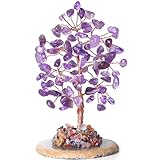 QINJIEJIE Amethyst Crystal Tree Home Decor