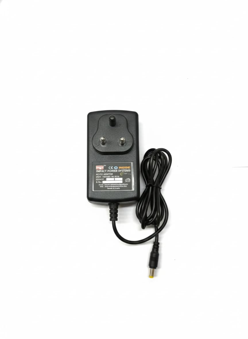 IPS 24V/1.5A Heavy Duty Ac Dc Power Top Black Adapter