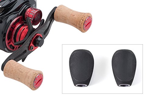 Abu Garcia Revo MGXtreme Low Profile Baitcastrolle – Superleicht, 8+1 Edelstahl-Kugellager, Korkkubeln – Süßwasserangeln… – Bild 7