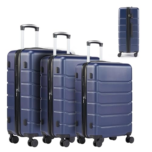 Simple Deluxe 20/24/28 Inch Expandable Hardside Carry On