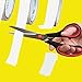 Scissors, Multipurpose office Scissors,8.5 Inch Ultra Sharp Shears, Comfort-Grip Handles Household scissors，Sturdy Sharp Craft Supplies - Pack of 5, Right/Left Hande
