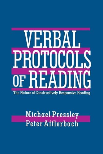 Verbal Protocols of Reading: The Nature of Cons... 0805817646 Book Cover