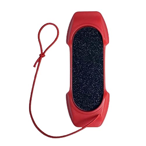 perfk Patineta Tabla de Surf Habilidades motoras Deportes Suministros para Fiestas Movimiento de Las yemas de los s Diapasón Juguete, Rojo