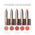 Rinna Beauty Thick Stick Lip Crayon - Happy Hour - Long Lasting Lipstick, Moisturizing Creamy Formula with Hydrating Oils & Extracts, Built-In Sharpener, Vegan, Cruelty Free, Sulfate Free, 1 ea - Image 5