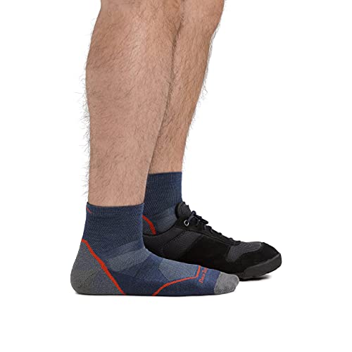Darn Tough (Style 1991) Men's 1/4 Sock Lightweight with Cushion Hike Trek Sock3