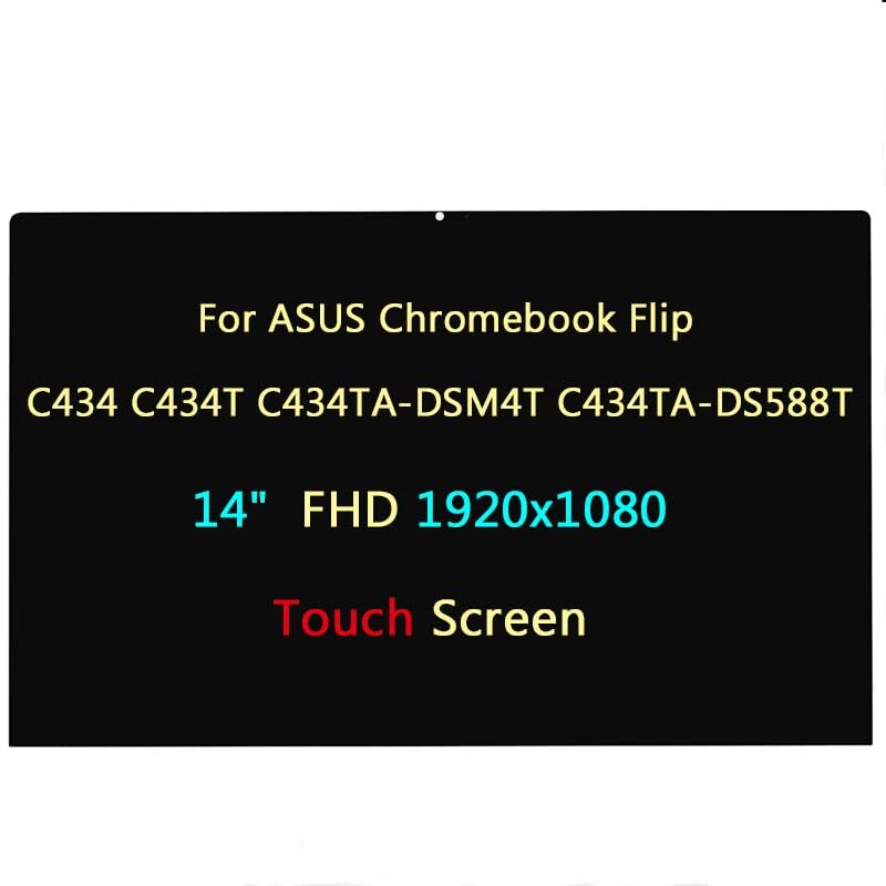 Écran tactile LCD 14 Asus Chromebook Flip C434 de remplacement dalle FHD 1920x1080