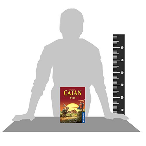 Asmodee - Catan : Duel - Jeu de Société Intense pour 2 Joueurs dès 10 Ans - Développez Vos Colonies avec Stratégie - 30 à 75 Min de Jeu Immersif - Version Française - Kosmos