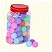 BESPORTBLE 60 Pcs 40mm Pong Balls for Training Random Colors Official Size for Table Tennis Games