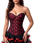 WERFORU – WERFORU Damen Spitze Korsett Vollbrust Corsage Korsett Top f