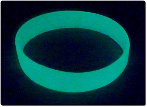 Image of TheAwristocrat 1 Dozen (12) Multi-Pack Blank Rubber Wristbands Silicone Bracelets - Select from a Variety of Colors