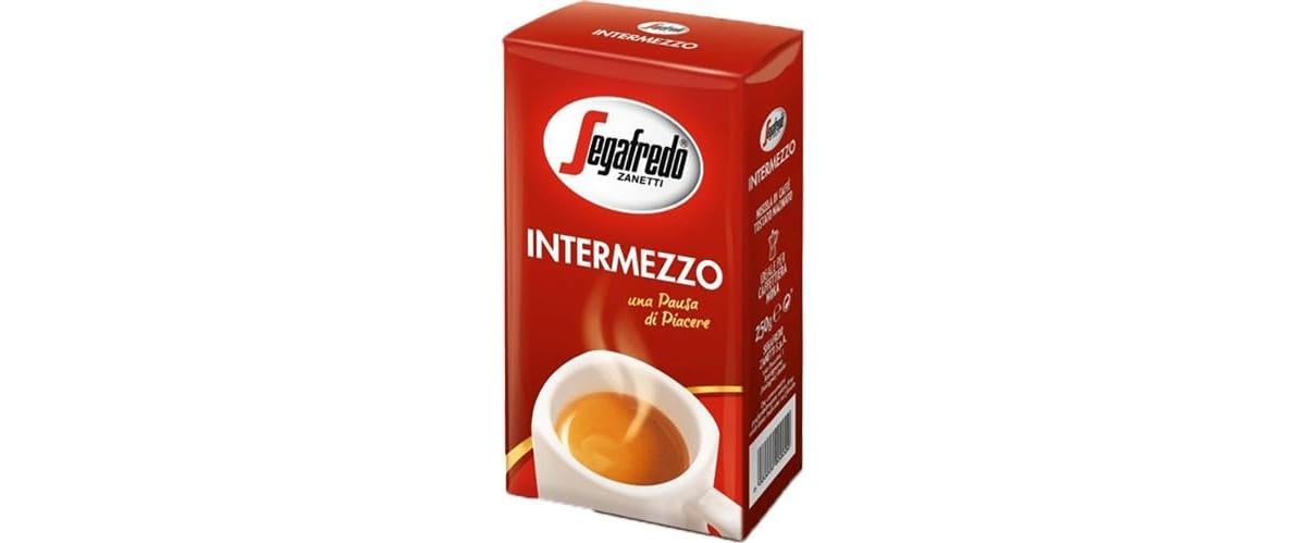 Segafredo Intermezzo Ground Espresso Beans Coffee 250G