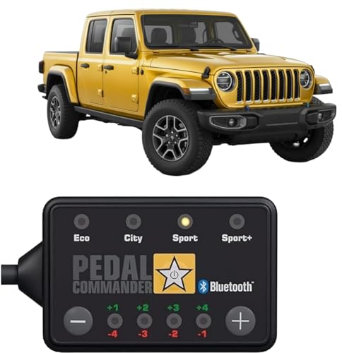 PEDAL COMMANDER Throttle Response Controller Compatible with Jeep Gladiator JT 2020-2026 -...