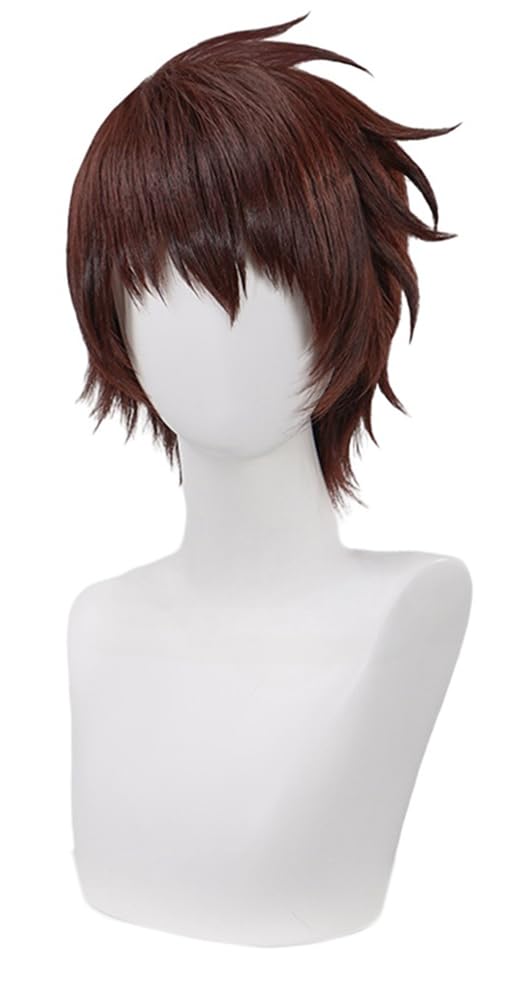 Amazon.co.jp: キラ・ヤマト コスプレウィッグ ブラウン 短髪 コミケ
