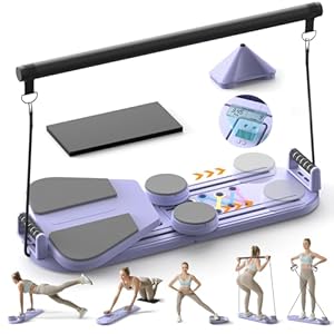 Canlanmu Pilates-Reformer-Board für Heimtraining