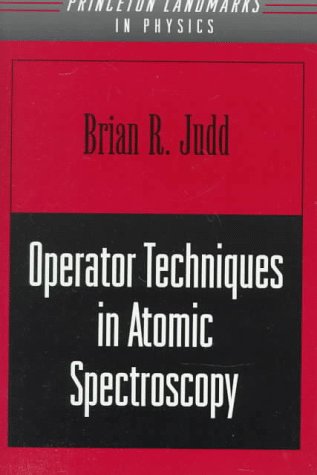 Télécharger OPERATOR TECHNIQUES IN ATOMIC SPECTROSCOPY. Edition en anglais PDF