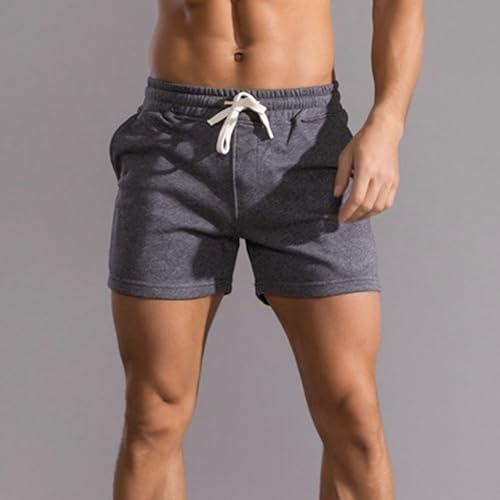 Shorts deportivos para hombres con cintura elástica miniatura 3