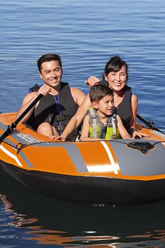 Bestway Schlauchboot-Set, Kondor 3000, 232 x 115 x 36 cm, 2 Erwachsene + 1 Kind