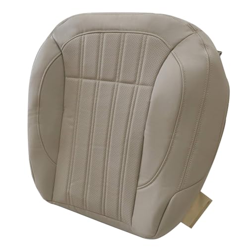 GXARTS Beige Tan Passenger Side Bottom Replacement Perforated Leather Seat Cover Compatible with Mercedes Benz GL350 GL450 2013 2014 2015 2016 by GXARTS - Image 8