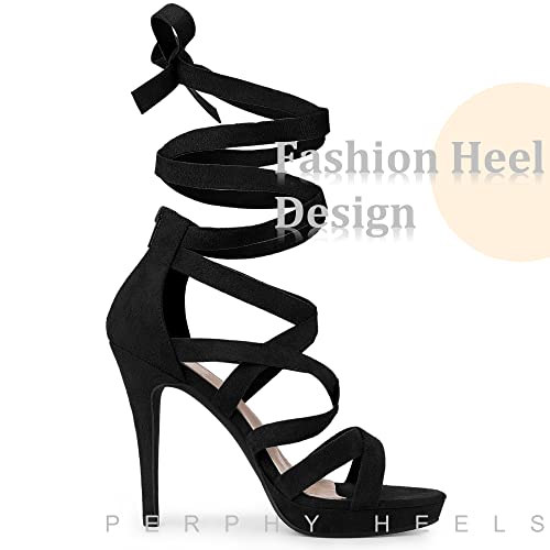 Perphy Strappy Platform Lace Up Stiletto Heels Sandals for Women4