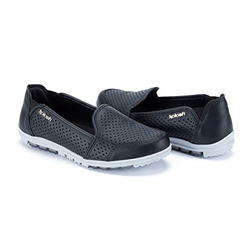 Sapatilha Kolosh Slip On Feminino Preto 36