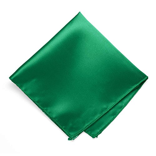 Image of tiemart Solid Color Pocket Squares for Men | For Suits, Perfect for Wedding Parties, 12 x 12 inch / 30 x 30 cm
