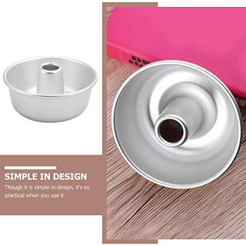Angel Food Cake Pan, 5.1-Inch Non-Stick Angel Food Cake Fluted Tube Baking Pan For Oven And Instant Pot Baking, 5.1 X 5.1 X 2.16 Inch #TOP4