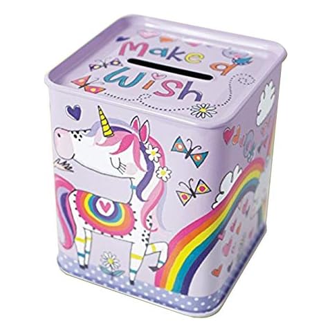 Rachel Ellen Unicorn Themed Money Bank Cover