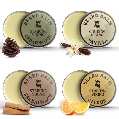 Striking Viking Acondicionador de Barba 4 Pack
