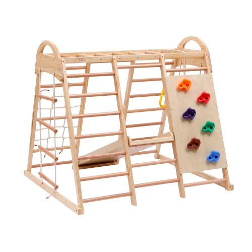 6-teiliges Motorikspielzeug aus Schaumstoff mit Halbzylinder, Dreieck & Welle – Weiche Kletterblöcke und Krabbeltunnel für Kinder ab 1 Jahr, wasserdichte Softbausteine