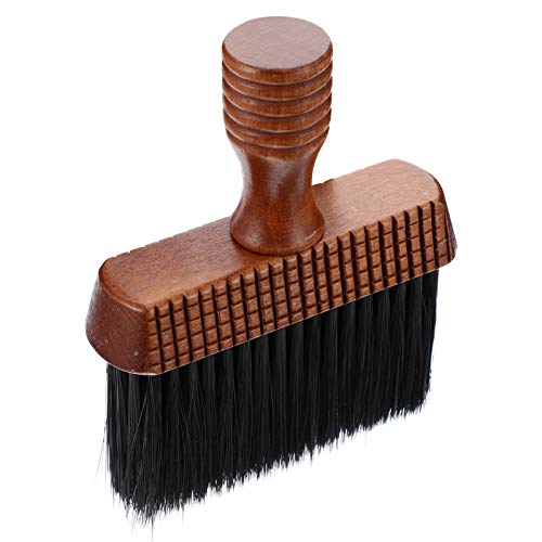 HAPINARY Cepillo De Pelo Cepillo Para Polvo Facial Desteñir Recortadora Esqueleto Recortador De Bigote Kit De Corte De Pelo Desenredante Del Cabello Afeitadoras Hombres Nariz Madera