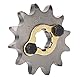 530-12T Motorrad Motor Kettenritzel Kettenräder Ritzel kleines Kettenrad 12 Zähne Vorderes Ritzel Ritzel 17mm 30mm Kettenrad Vorne mit Montagezubehör 12T Zahn Passend für 530er Kette