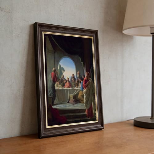 La Cène Peintures Décoration Murale Cadeau Baptême Communion Chrétienne - 5