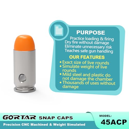 Image of Snap Caps Training Dummy Rounds Practice Safe Loading Firing Close to Real Weight