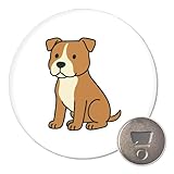 Punto culminante decorativo: questo American pit bull terrier Il magnete decorativo non è solo funzionale, ma anche un accessorio elegante da mettere sul frigorifero, sulla parete magnetica o in ufficio.