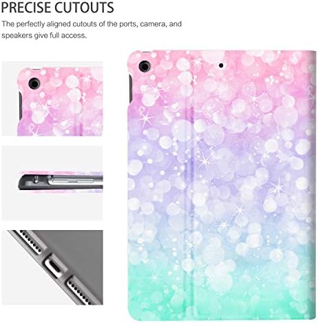 CutebriCase iPad 9th Generation Case, iPad Case 9th Generation, iPad 8th Generation Case,iPad 7th Generation Case,iPad 10.2 Case Kids Girls Multi-Angle Adjustable Stand Auto WakeSleep,Gradient