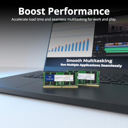 Image of Timetec 16GB DDR4 2400MHz (PC4-2400T) PC4-19200 SODIMM Laptop RAM - 260-Pin 1.2V CL17 Non-ECC Unbuffered Memory Module for Laptop, Notebook, Mini PC, All-in-One