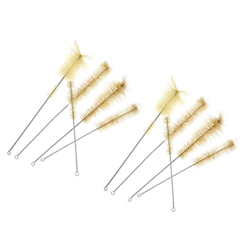 SUPVOX Juego De 10 Cepillos para Botellas Cerdas para Limpiar Botellas De Agua Cepillos para Fregar Botellas Cepillos para Fregar Limpiadores De Frascos Cepillos De Nailon para