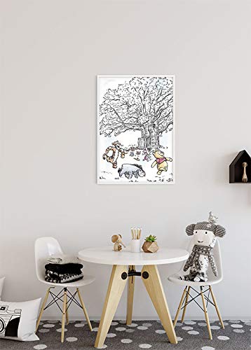 Disney Wall Picture by Komar Winnie The Pooh Playground Children's Room Baby Room Decoration Art Print Size 30 x 40 cm (W x H) Without Frame WB063 30 x 40 cm - Image 8