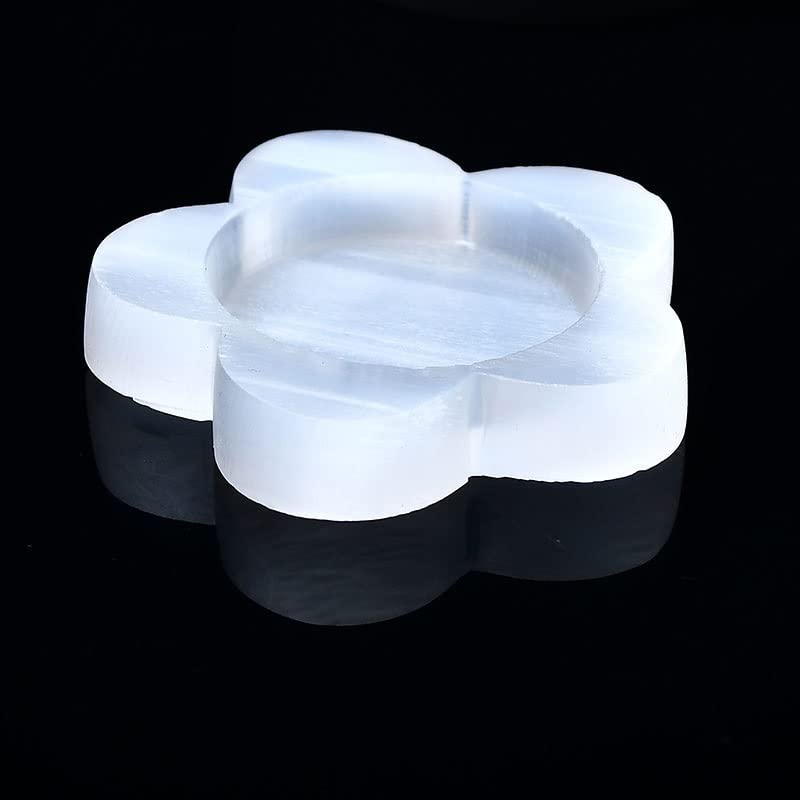 Cuenco de cristal de selenita LQYXGS tallado a mano mineral puro de alta calidad 7