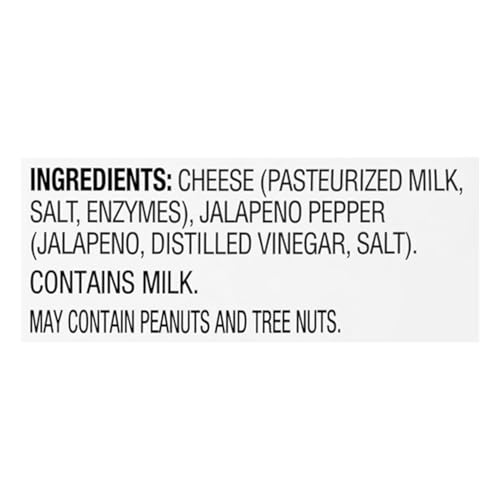 Just the Cheese Bars, Low Carb Snack - Baked Keto Snack, High Protein, Gluten Free, Low Carb Cheese Crisps - Jalapeno, 0.8 Ounces (Pack of 12)