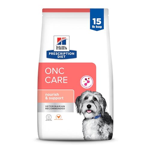Hill's Prescription Diet ONC Care Dry Dog Food, Chicken, 15 lb. Bag