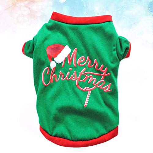 Camisa de Natal para animais de estimação Balacoo Roupas para animais de estimação Roupas de algodão