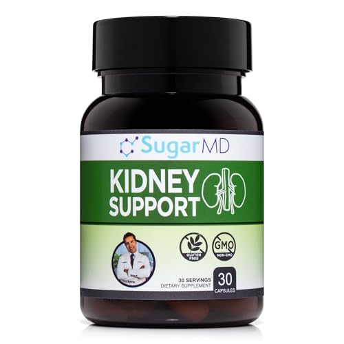 SugarMD Kidney Support Formula 30 Capsules – Kidney Support Supplement