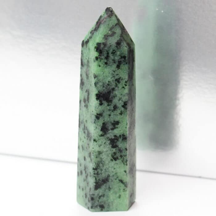 ルビーインゾイサイト 原石 ポイント ポイント インテリア Point 浄化 石 置物 原石 ルビー ruby 一点物 天然石 パワ